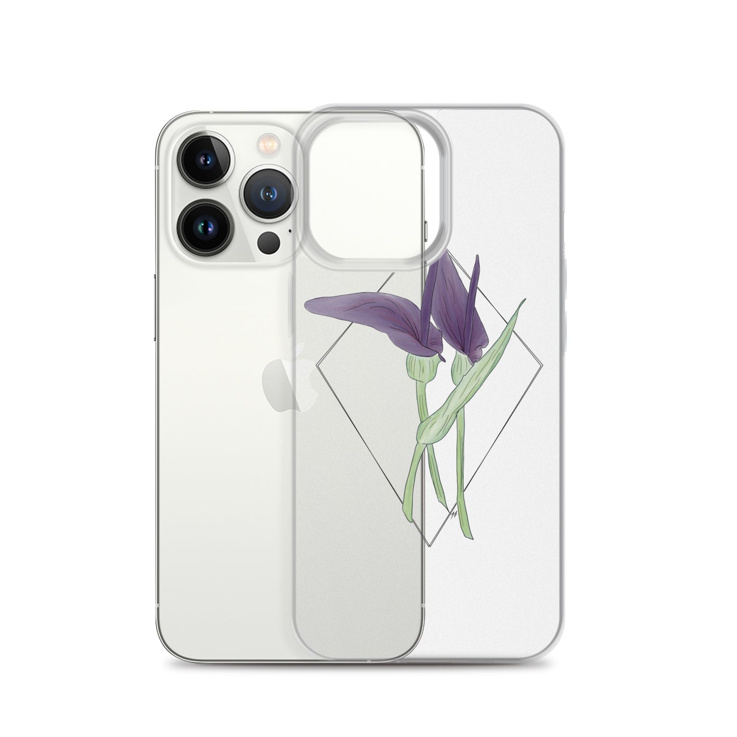 Blooming Elegance Clear Case for iPhone®