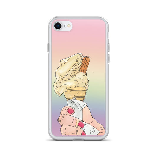Melting Delight Clear Case for iPhone®