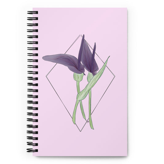 Blooming Elegance Spiral notebook