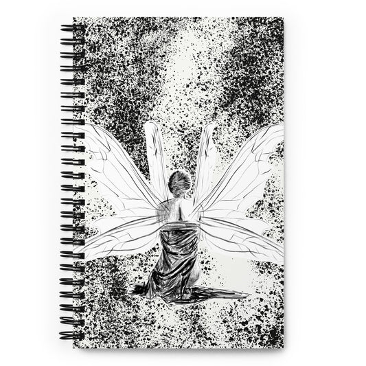 Whispers of Serenity Spiral notebook